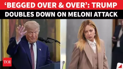 Trump Repeats Attack on Meloni After She Debunks His Fake G7 Photo Story