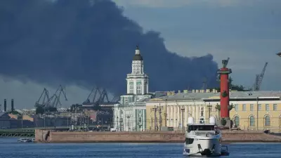 Ukraine Drone Attack on Russia Kills One, Sets Oil Depot Ablaze