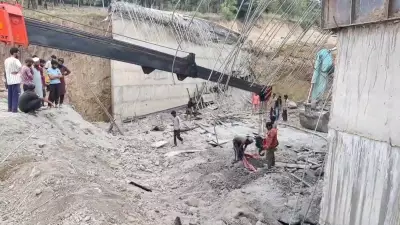 Under-construction bridge collapses in Baramulla, 10 injured