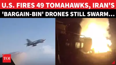 US Fires 49 Tomahawk Missiles on Iran; Cheap Drones Exhaust Superpower