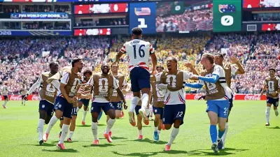 US reach World Cup knockout round with dominant 2-0 win over Australia