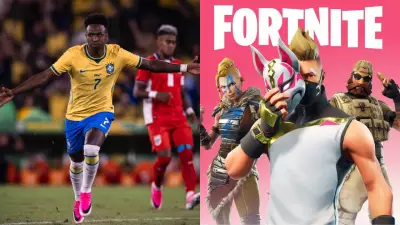 Vinicius Jr Fortnite Icon Series Skin Leaked by Nike Ad
