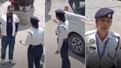 Viral Video of Tourist Clash with Shimla Traffic Cop Sparks Over-Tourism Debate