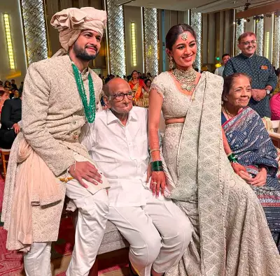 Wedding of Sharad Pawar's Granddaughter Unites Political and Business Titans