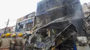12 Students Killed in Major Fire at Lucknow Commercial Building