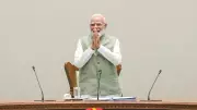 12 Years of Modi Govt: PM Modi Addresses NDA Leaders at Bharat Mandapam