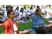 12th International Yoga Day celebrated at UN headquarters in New York with 800 participants