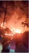 350 Devotees Rescued After Forest Fire Traps Them Near Nagrota Temple