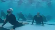 40 Indian Navy Submariners Perform Yoga Under Water on International Yoga Day