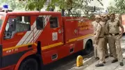 75-Year-Old Woman Rescued from Fire at Delhi Restaurant Near Kalkaji-Govindpuri Flyover