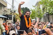 AAP MLA Mehraj Malik Clashes with J&K Admin Over Denied Political Tour