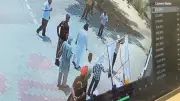 AAP workers tear Akal Takht order board at Faridkot gurdwara, caught on CCTV