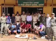 Amboli forest officials arrest 8 poachers, seize wildlife and hunting gear