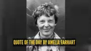 Amelia Earhart's Quote on Action and Tenacity Inspires Children