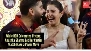 Anushka Sharma's RCB Victory Look: Simple Yet Stunning with a Cartier Watch