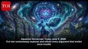 Aquarius Horoscope: Restraint Needed in Spending and Arguments Today