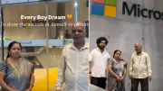 Bengaluru Techie's Gesture of Showing Parents Around Microsoft Office Goes Viral