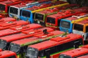 BEST Electric Bus Hits Two Pedestrians in Kandivli West, No FIR Filed