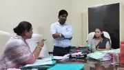 Bharatpur: Heated exchange between MLA Ritu Banawat and municipal officer at council meeting