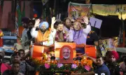 BJP Chief Nitin Nabin Gets Rousing Welcome at Jalandhar Roadshow