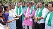 BJP Delegation Visits Bidadi, Urges Karnataka Govt Not to Threaten Farmers