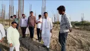 BJP MLA Lalaram Bairwa inspects veterinary hospital, orders action over poor construction