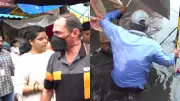 BMC Worker Falls Into Open Manhole Before Mumbai Mayor During Inspection