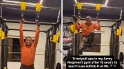 Brigadier Birender Singh's Pull-ups at 60 Goes Viral