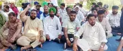 BSP protests outside Phagwara DSP office over alleged police high-handedness