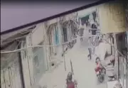 CCTV Shows Assassins Fire at Water Supplier in Delhi's Dayalpur