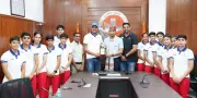 Chandigarh Deputy Commissioner Meets Indian Women's U-20 Handball Team Ahead of World Championship