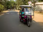 Chandigarh Mayor Saurabh Joshi Leads Green Mobility Drive, Takes E-Rickshaw to Office