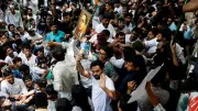 Cockroach Janta Party Founder Abhijeet Dipke Joins Jantar Mantar Youth Protest