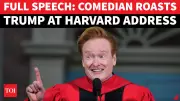 Conan O'Brien Roasts Harvard and Trump in Viral Commencement Speech