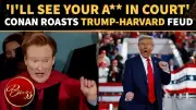 Conan O'Brien Roasts Trump at Harvard Commencement, Crowd Roars
