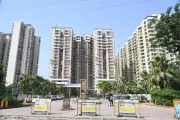 Concrete chunk falls on biker in Noida society, dies