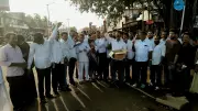 Congress Workers Celebrate Shivakumar as Karnataka CM, Khader as Minister