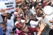 Debutant Protesters Join NEET Paper Leak Agitation at Jantar Mantar