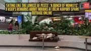 Delhi Airport Sleeping Passenger Sparks Online Debate on Civic Sense