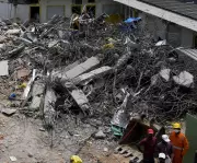 Delhi Building Collapse: Students, AI Firm Employees Seek Belongings in Rubble