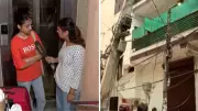 Delhi PG Students Evicted Overnight After Malviya Nagar Building Collapse