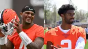 Deshaun Watson Welcomes Shedeur Sanders QB Battle, Cabot Responds to Gender Slur
