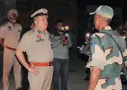 DIG Reviews Security in Amritsar Border Areas to Curb Drone Smuggling