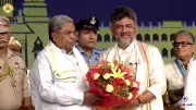 DK Shivakumar Sworn In as Karnataka CM in Unity Show