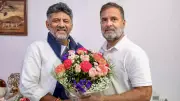DK Shivakumar thanks Gandhi family for faith in his political journey