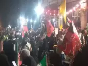 Dozens Protest Iran Peace Deal with US Outside Foreign Ministry in Mashhad