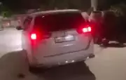 Eggs Hurled at TMC MLA Madan Mitra's Vehicle in Kolkata Protest