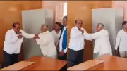 Farmer Slaps BTDA Staff with Slipper Over Compensation Delay in Bagalkot