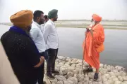 Farmer's Land Donation Revives Sutlej Flood Protection Project