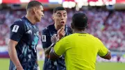 FIFA World Cup 2026: Miguel Almiron first red card for mouth-covering rule